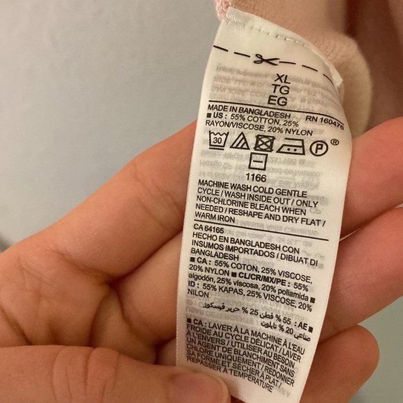 Old Navy Pink Open Front Cardigan. - Picture 5 of 6